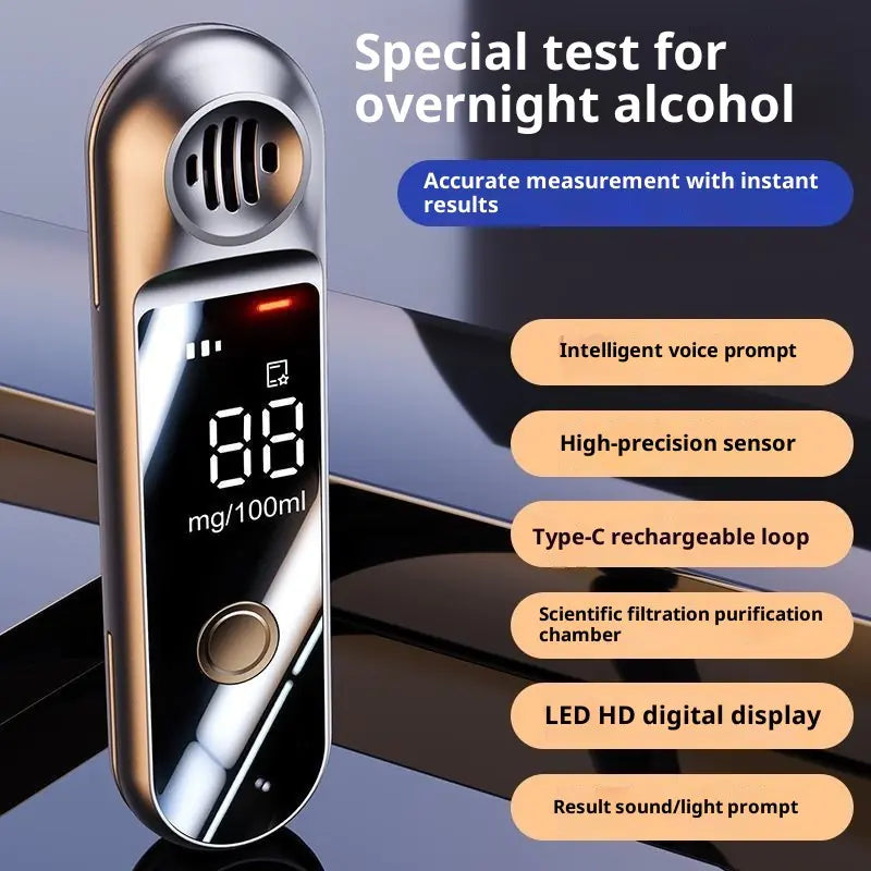 Brethly™ Portable Breathalyzer