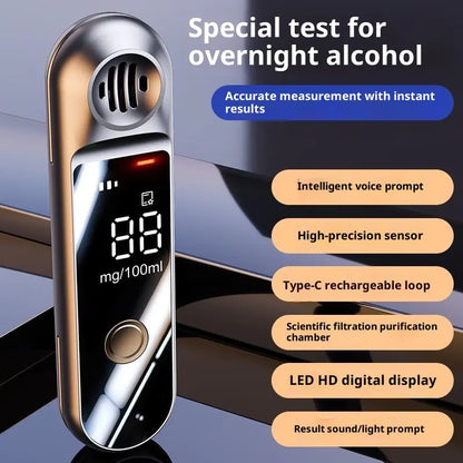 Brethly™ Portable Breathalyzer